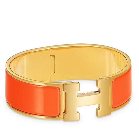 clic clac hermes orange|Hermes clic clac price uk.